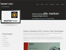 Tablet Screenshot of masterturbo.nl